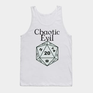 Chaotic Evil Alignment Tank Top